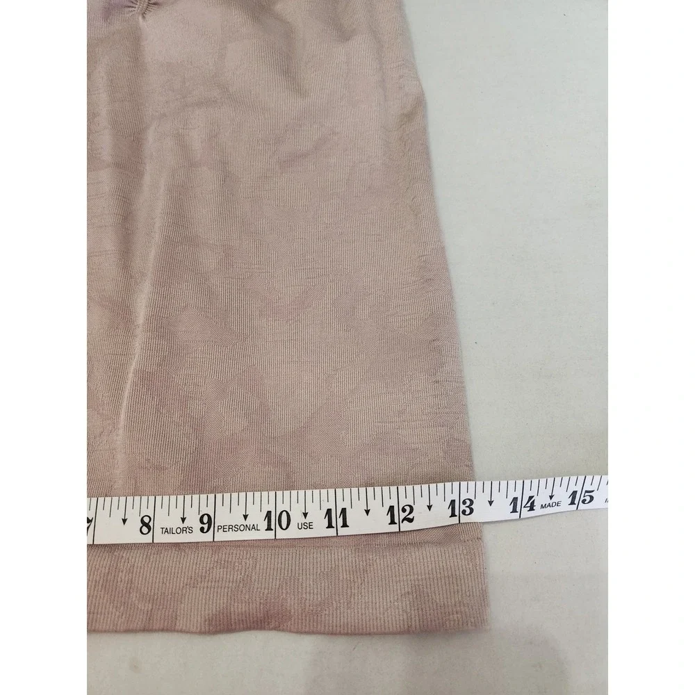 Gymshark Adapt Camo Seamless Tank Top Pink Mauve Ruched Racerback GLTK5049 Small - Picture 4 of 6